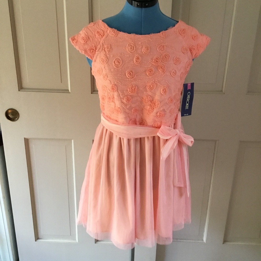 Girls Cherokee XL Party Dress New With Tags